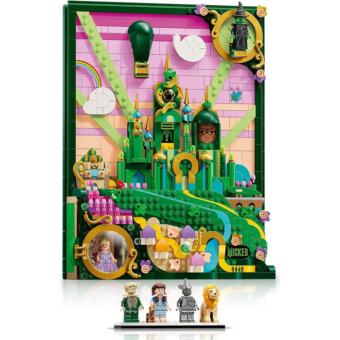 LEGO Wicked 75685 Emerald City Wall Art
