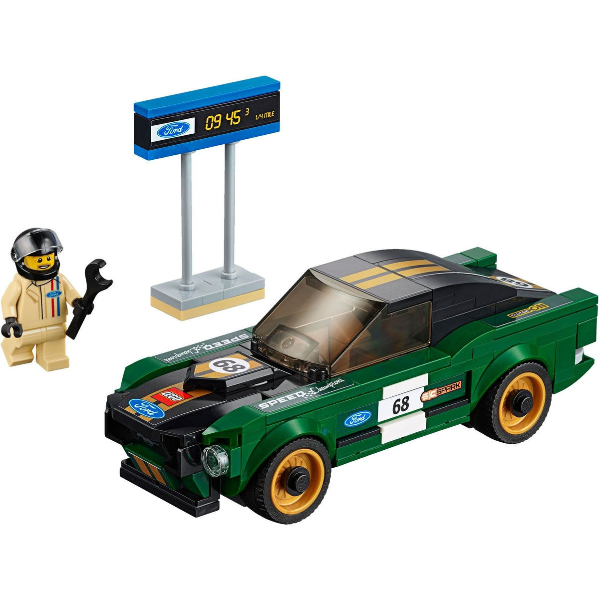 LEGO Speed Champions 75884 1968 Ford Mustang Fastback