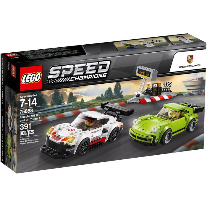 LEGO Speed Champions 75888 Porsche 911 RSR and 911 Turbo