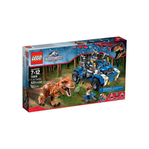 LEGO Jurassic World 75918 T. rex Tracker box front