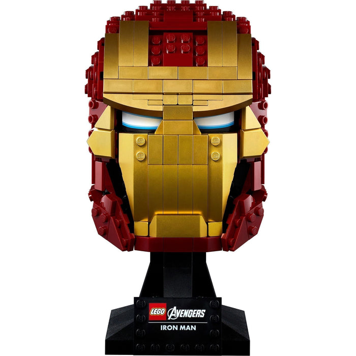 iron man helmet bust LEGO Marvel Super Heroes 76165 Iron Man Bust — Brickabrac