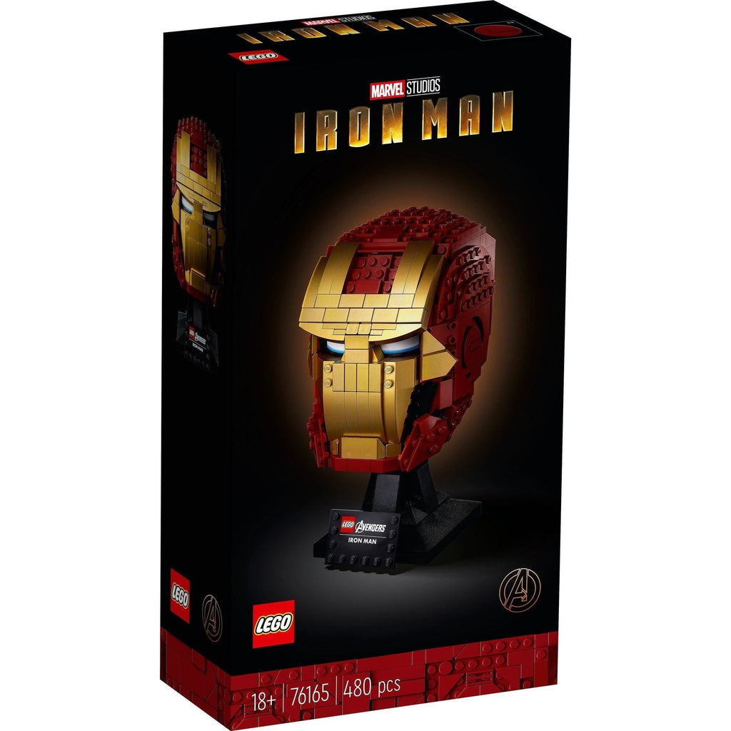 専用1 Lego Iron Man Helmet Open LEGO Marvel Super Heroes 76165 Iron Man