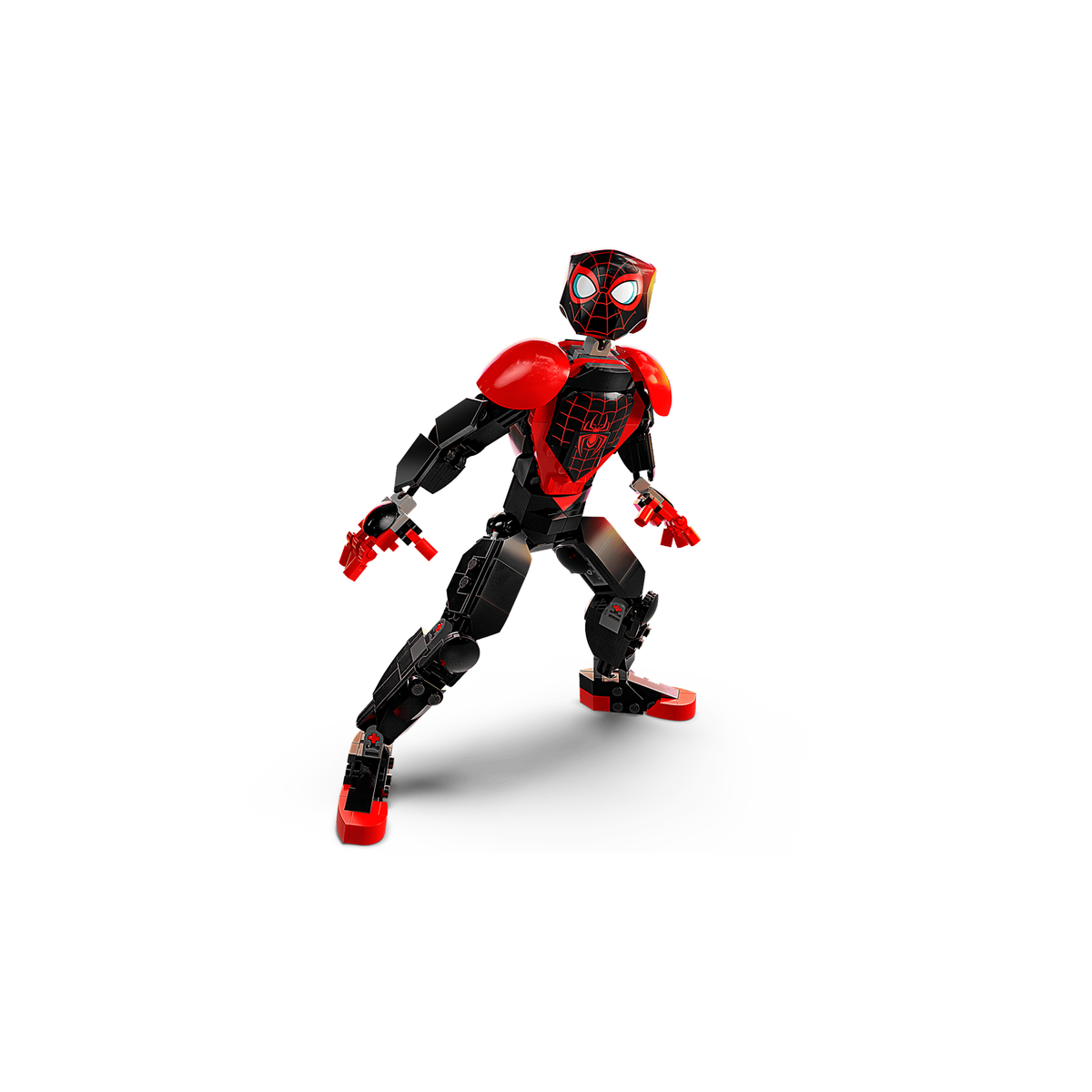 LEGO Marvel 76225 Miles Morales Figure posed figure