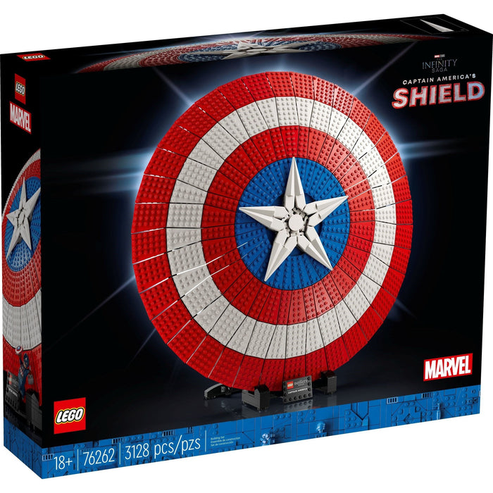 LEGO Marvel 76262 Captain America's Shield — Brick-a-brac-uk