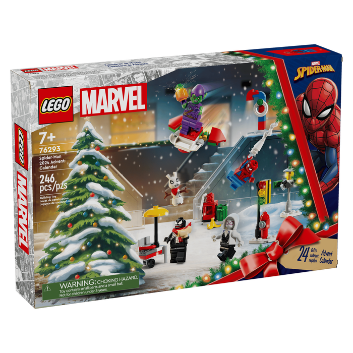LEGO Marvel 76293 Spider-Man 2024 Advent Calendar box front