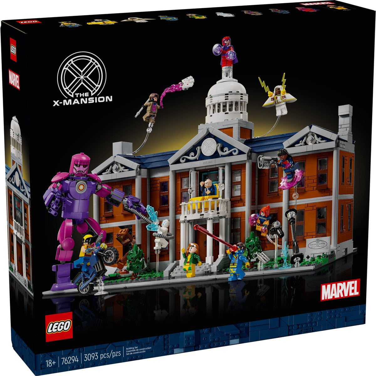LEGO® Marvel 76294 X-Men: The X-Mansion Building Set for Adults