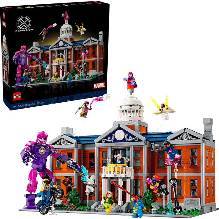 LEGO® Marvel 76294 X-Men: The X-Mansion Building Set for Adults