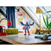 LEGO Marvel 76296 New Captain America Construction Figure displayed on a shelf