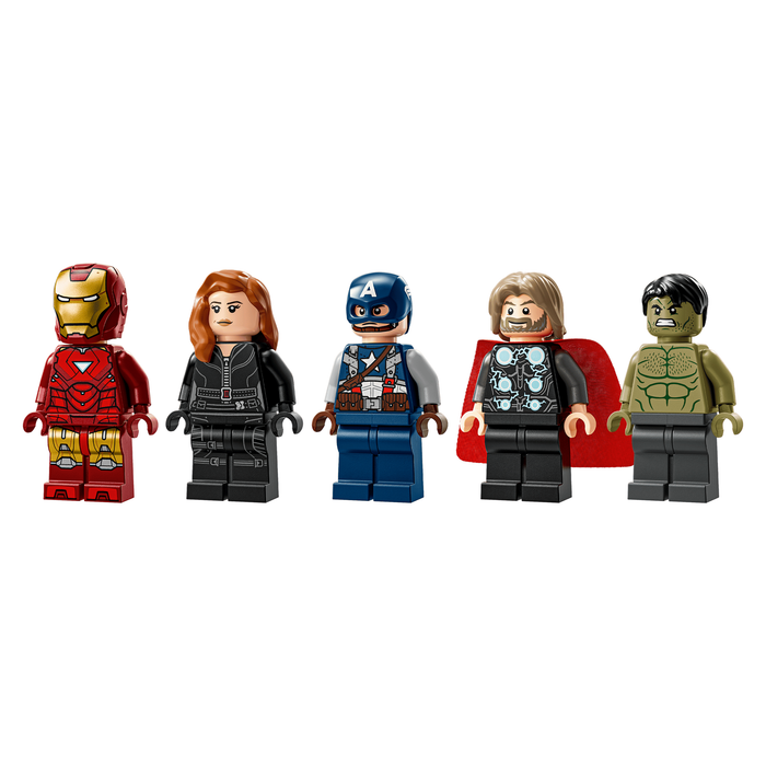 LEGO Marvel 76313 MARVEL Logo & Minifigures Iron Man, Black Widow, Captain America, Thor and Hulk minifigures