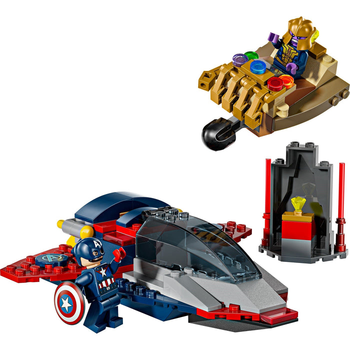 LEGO® 76319 Marvel Captain America vs. Thanos with 2 Minifigures