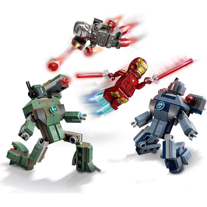LEGO ǀ Marvel Iron Man & War Machine vs. Hammer Drones 76320