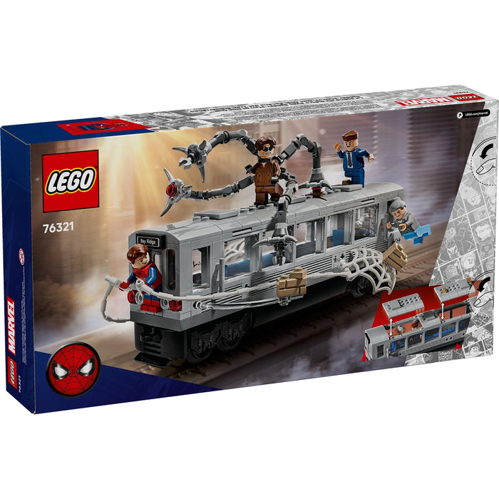 LEGO 76321 Spider-Man vs. Doc Ock Subway Train Scene
