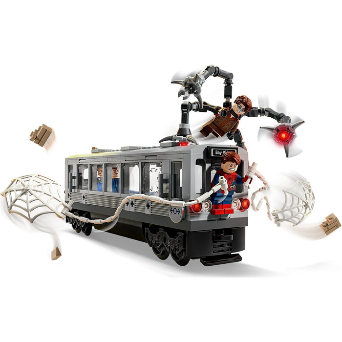 LEGO 76321 Spider-Man vs. Doc Ock Subway Train Scene