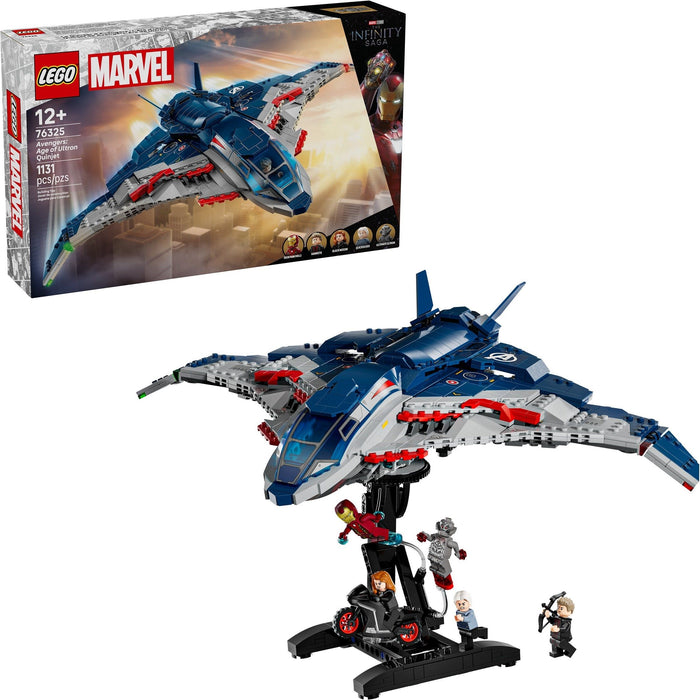 LEGO Marvel 76325 Avengers: Age of Ultron Quinjet