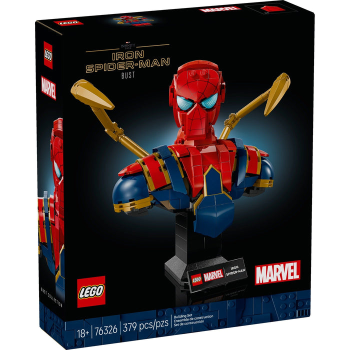 LEGO Marvel 76326 Iron Spider-Man Bust
