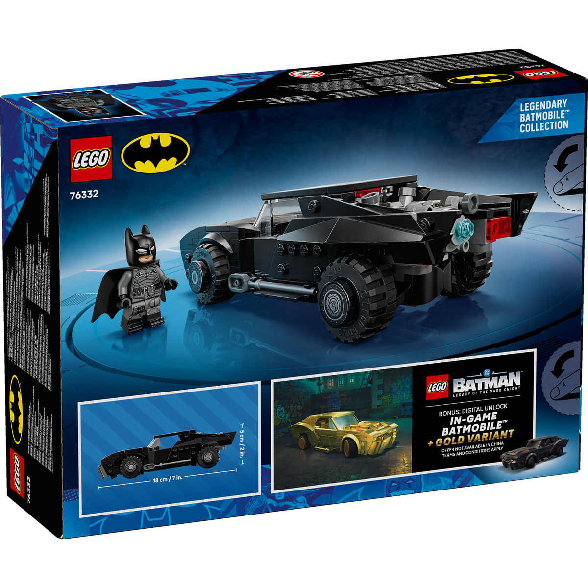 LEGO 76332 The Batman™ Batmobile™