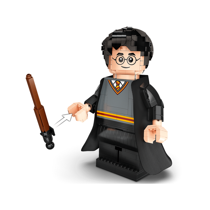 LEGO Harry Potter 76393 Harry Potter & Hermione Granger Harry Potter figure casting a spell
