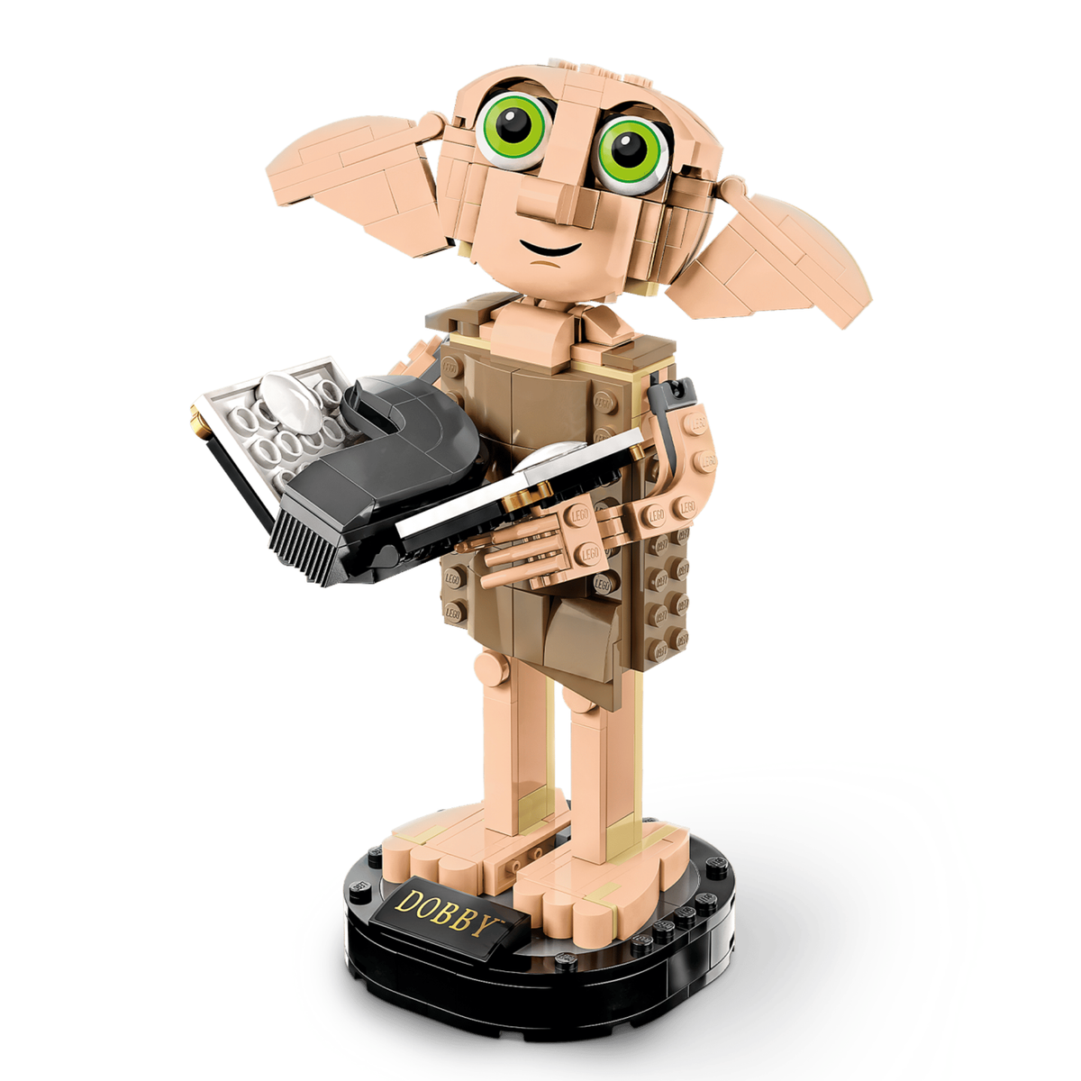 LEGO Harry Potter 76421 Dobby the House-Elf Dobby holding the diary with sock
