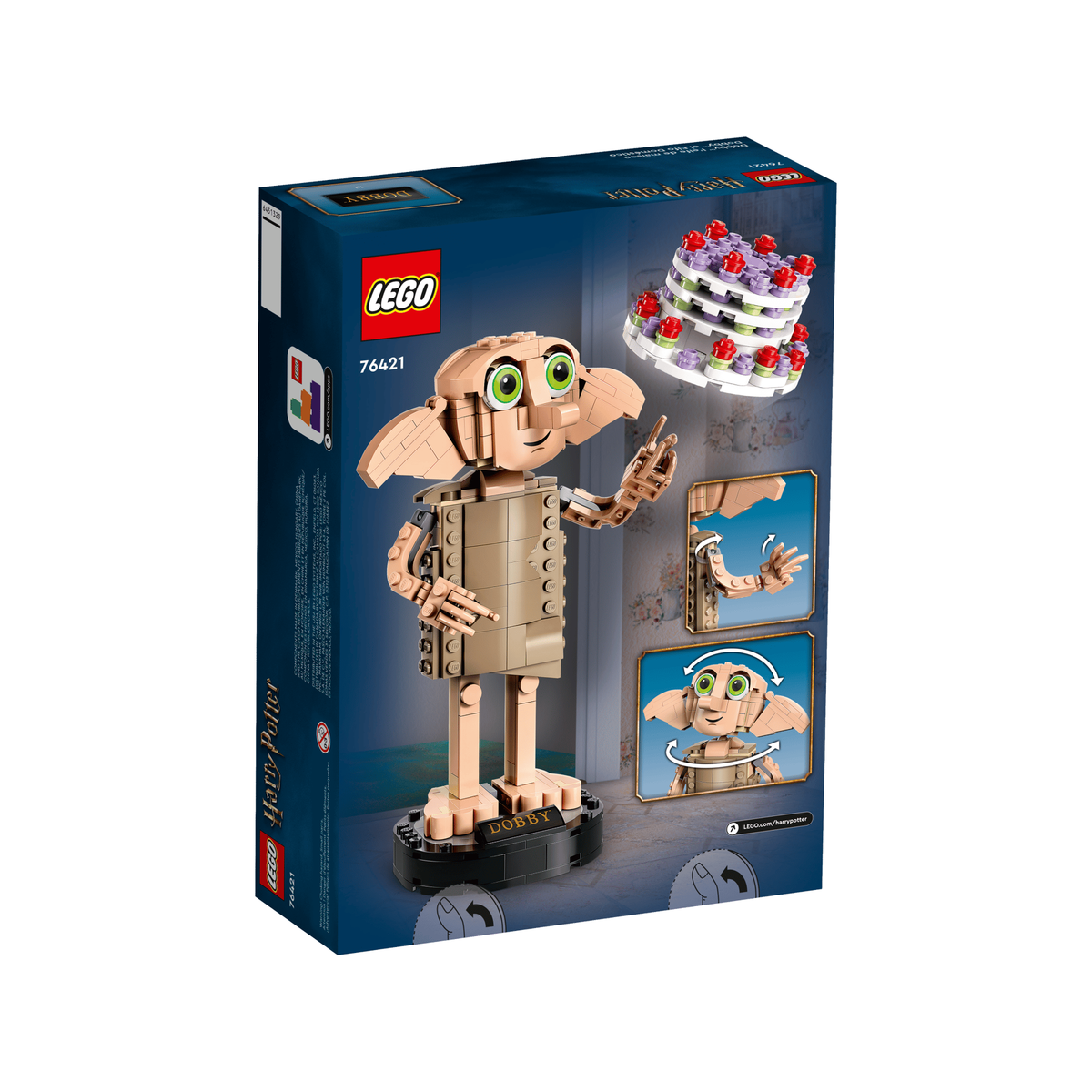 LEGO Harry Potter 76421 Dobby the House-Elf box back