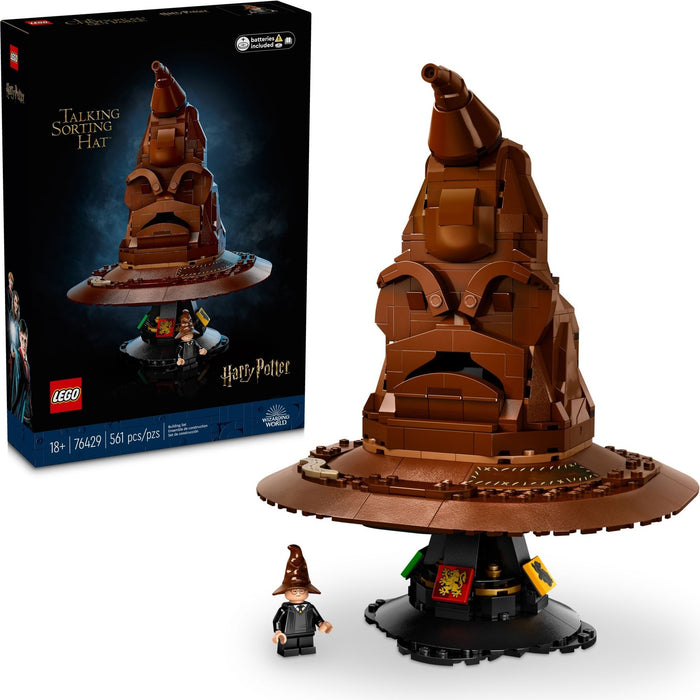 LEGO Harry Potter Talking Sorting Hat 76429 | Wizarding World Display Model