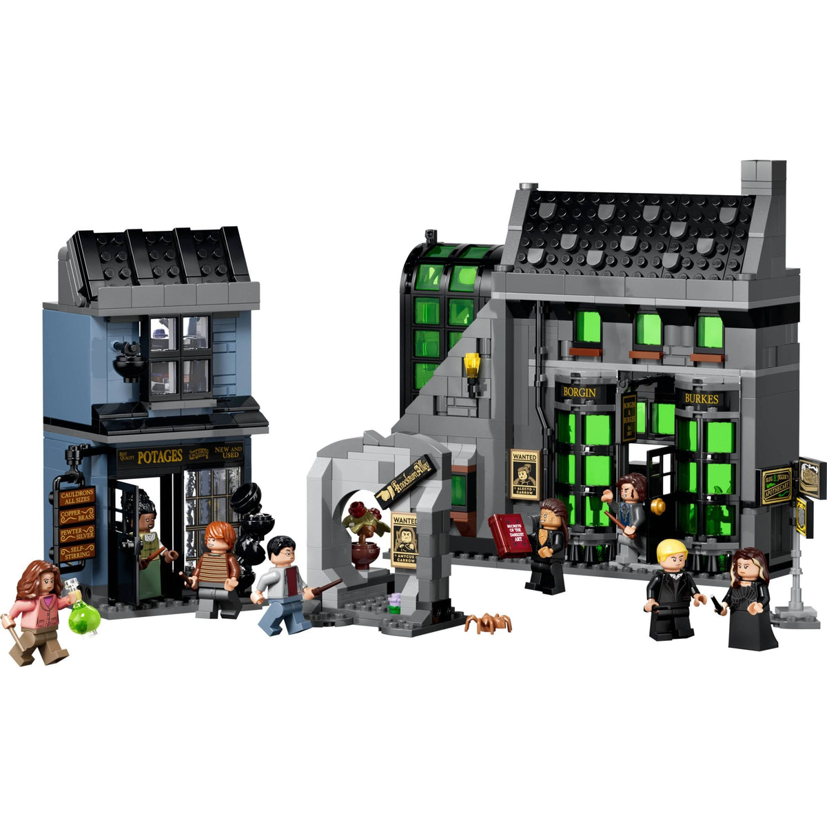 LEGO Harry Potter 76471 Knockturn Alley Wizarding Shops