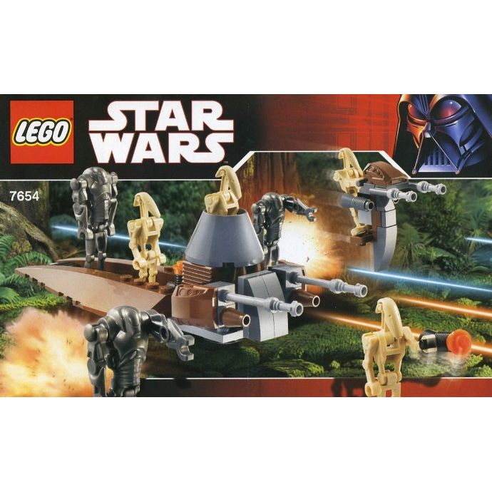 LEGO Star Wars 7654 Droids Battle Pack box artwork