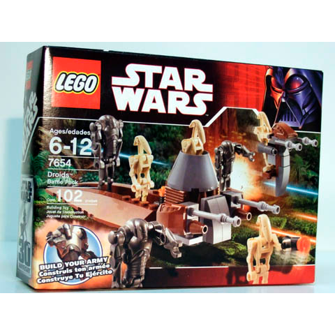 LEGO Star Wars 7654 Droids Battle Pack box front