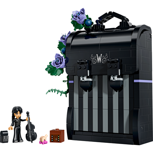 LEGO Wednesday 76787 Wednesday Backpack built backpack with Wednesday mini-doll and Thing