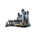 LEGO Wednesday 76788 Nevermore Academy front view with Wednesday minifigure