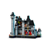 LEGO Wednesday 76788 Nevermore Academy open back revealing the rooms