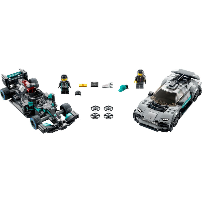 LEGO Speed Champions 76909 Mercedes-AMG F1 W12 E Performance & Mercedes-AMG Project One