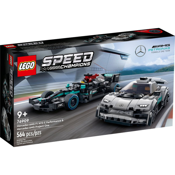 LEGO Speed Champions 76909 Mercedes-AMG F1 W12 E Performance & Mercedes-AMG Project One