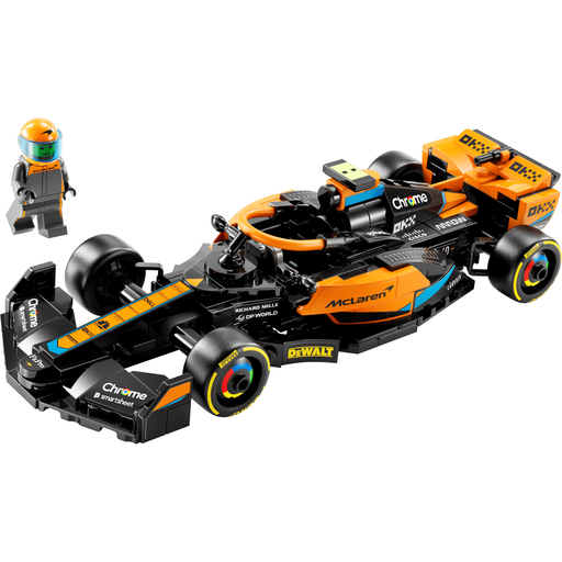 LEGO Speed Champions 76919 2023 McLaren Formula 1 Car built McLaren F1 car with driver minifigure