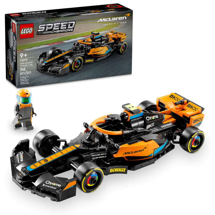 LEGO Speed Champions 76919 2023 McLaren Formula 1 Car box front