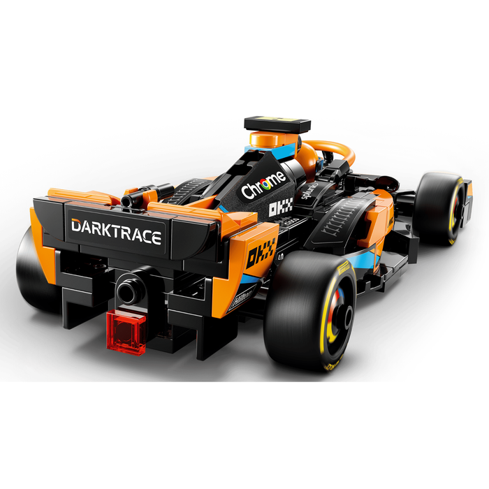 LEGO Speed Champions 76919 2023 McLaren Formula 1 Car rear view