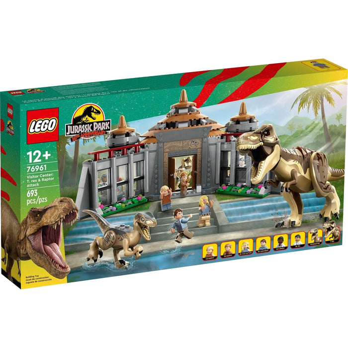LEGO Jurassic Park 76961 Visitor Centre: Rex Raptor Attack