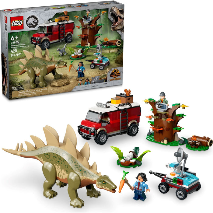 LEGO 76965 Stegosaurus Discovery - Chaos Theory Set