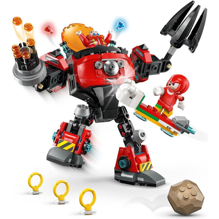 LEGO Sonic the Hedgehog 77005 Knuckles vs. Dr. Eggman Egg Crusher Mech