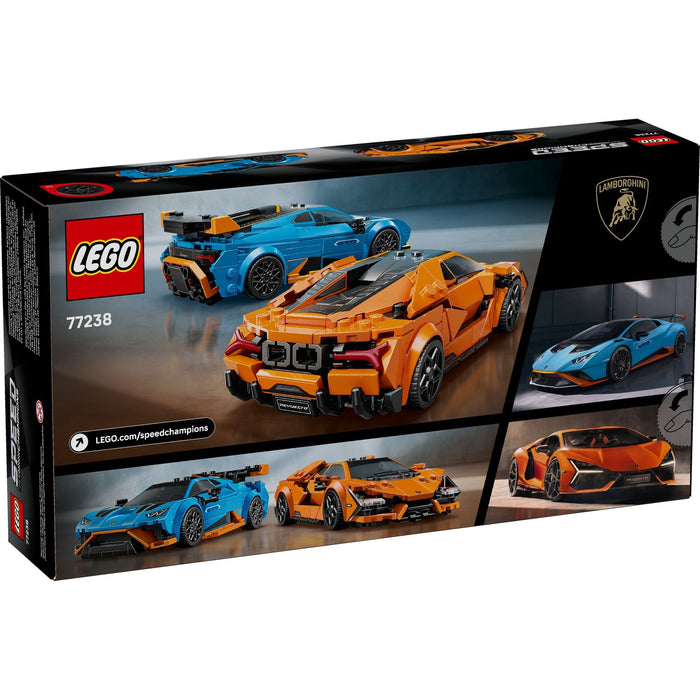 LEGO Speed Champions 77238 Lamborghini Revuelto & Lamborghini Huracán STO