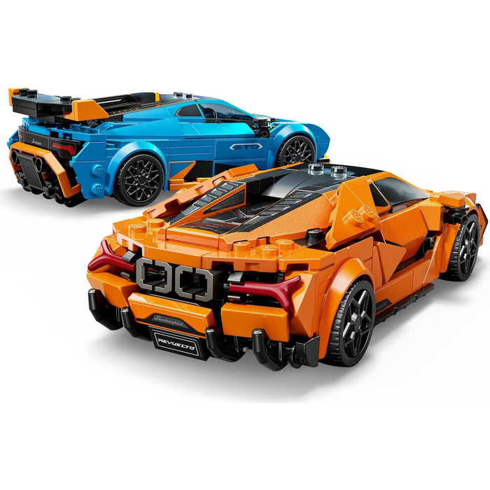 LEGO Speed Champions 77238 Lamborghini Revuelto & Lamborghini Huracán STO