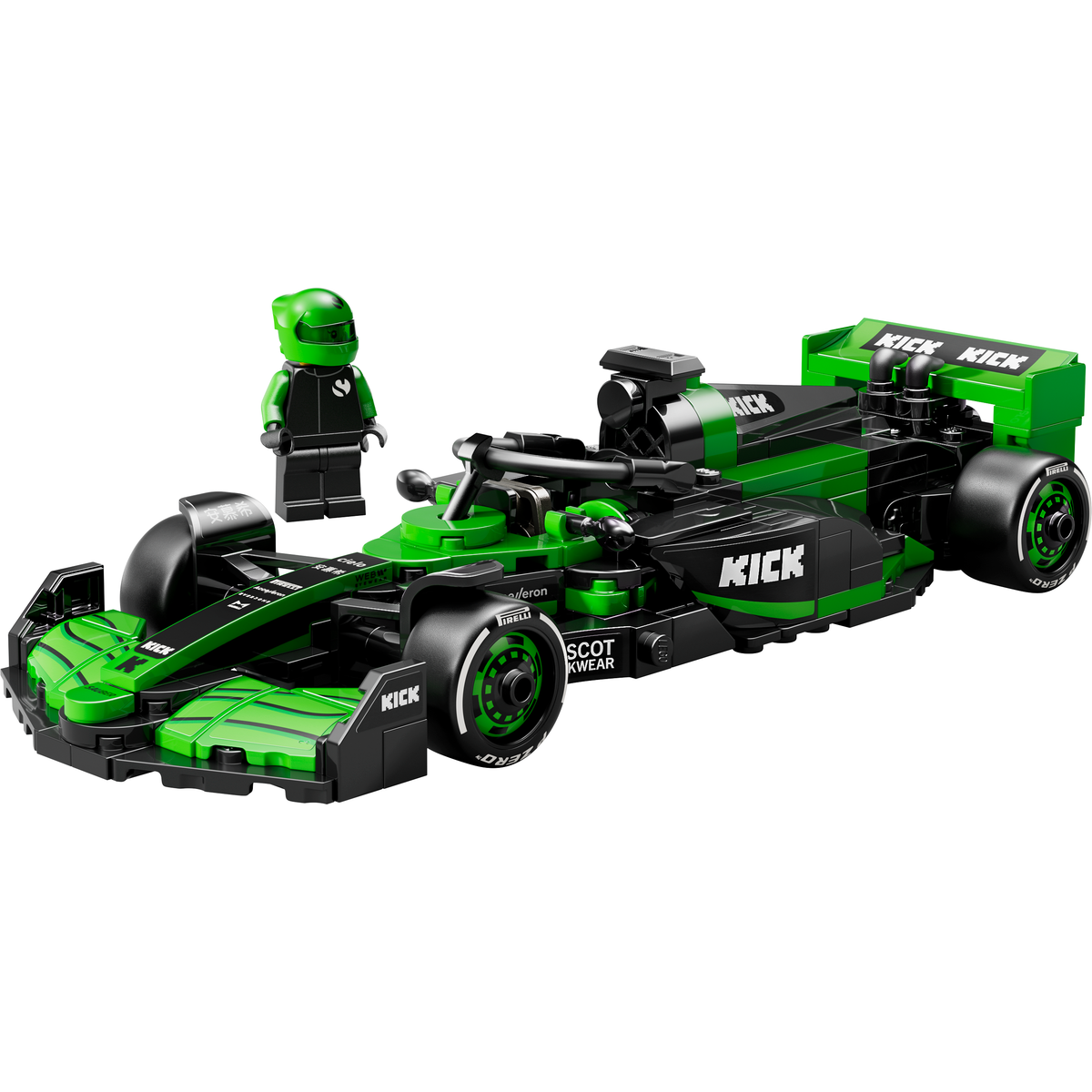 LEGO 77247 Speed Champions KICK Sauber F1 Team C44 Race Car | Retired Set
