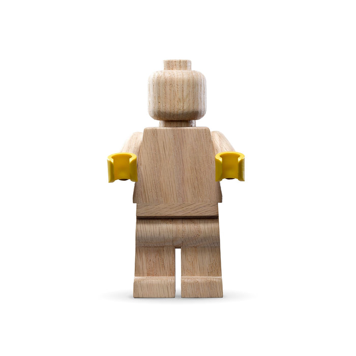 LEGO Originals 853967 Wooden Minifigure back view of the wooden minifigure