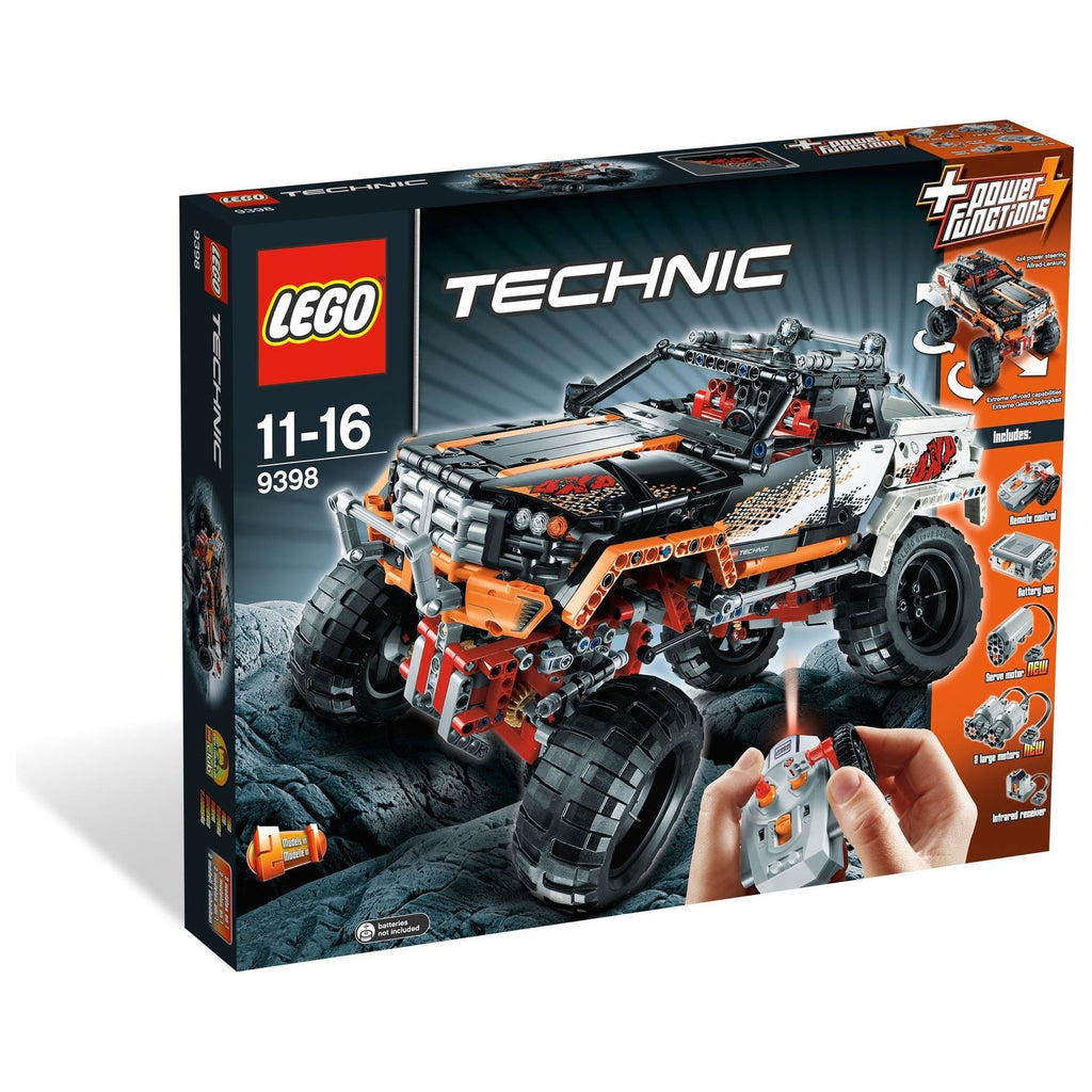 LEGO Technic 9398 4x4 Crawler Retired in 2014 — Brick-a-brac-uk