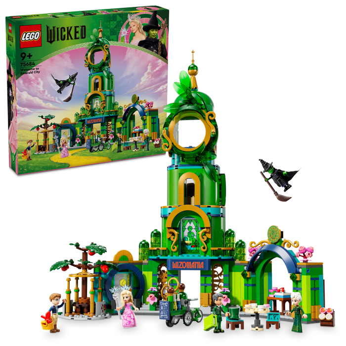 LEGO Welcome to Emerald City 75684 | Wicked Movie Exclusive Set