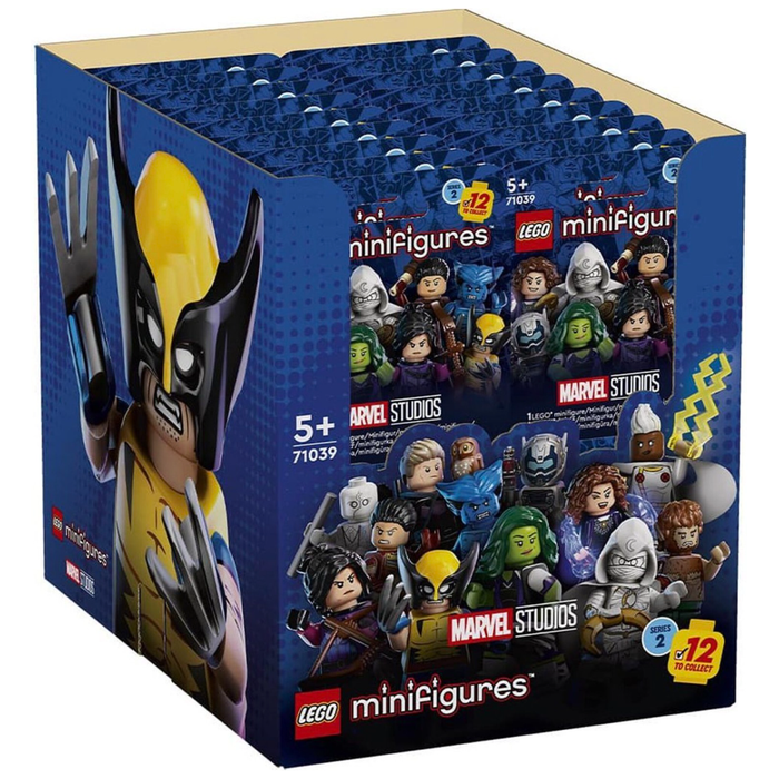LEGO 71039 Marvel Minifigures Series -Sealed box of 36 figures