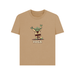 Sand Ladies Yoga T-Shirt - Yoda doing Yoga