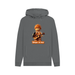 Slate Grey Ginger 'Ed' Man - Organic Cotton Christmas Hoodie