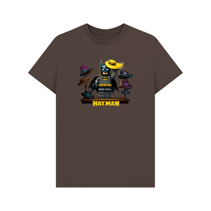 Chocolate Hat Man - Exclusively Designed Organic Cotton Mens T-Shirt