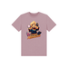 Mauve Captain Marvellous Kids Organic Cotton T-Shirt