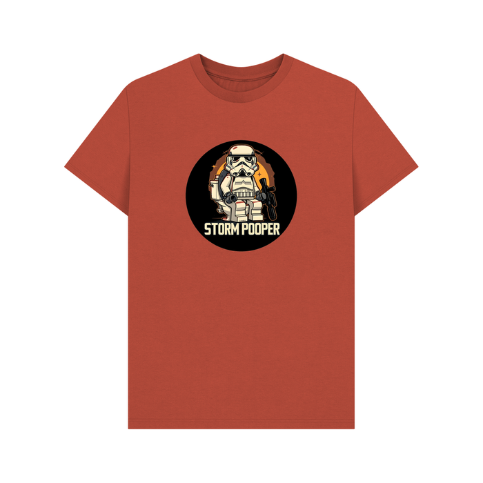 Rust Storm Pooper - Exclusive Design Men's Organic Cotton T-Shirt